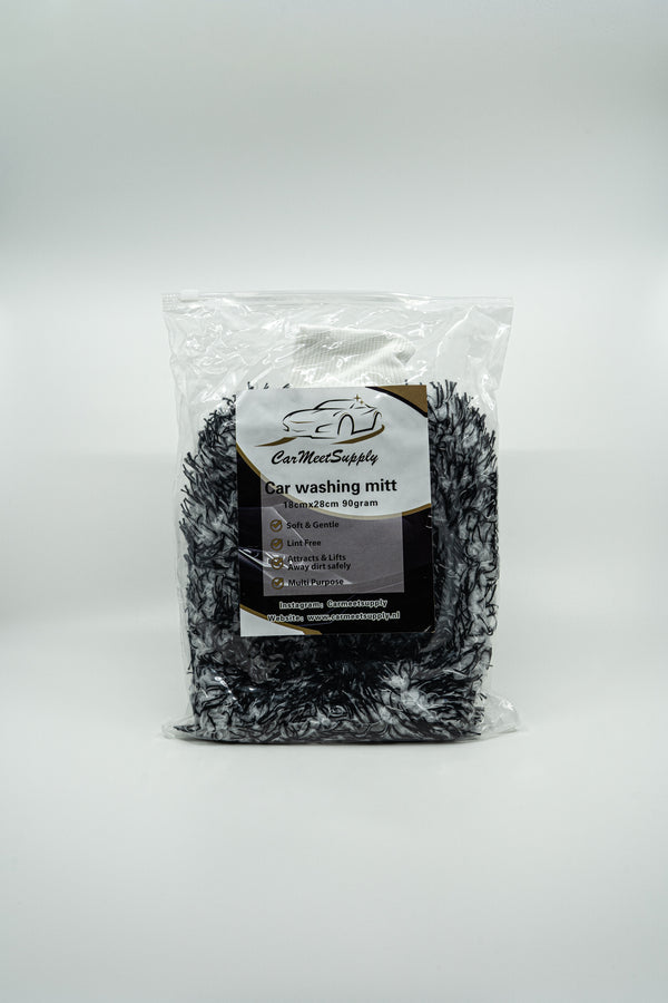 CMS - Washandje Zwart - CarMeetSupply