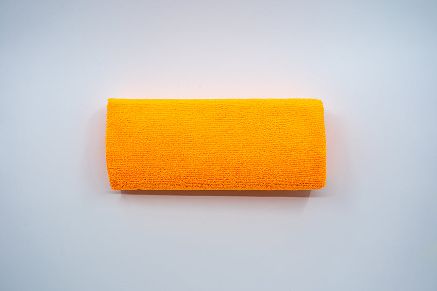 CMS Warpknitted Towel 400 GSM 3pack - Orange - CarMeetSupply